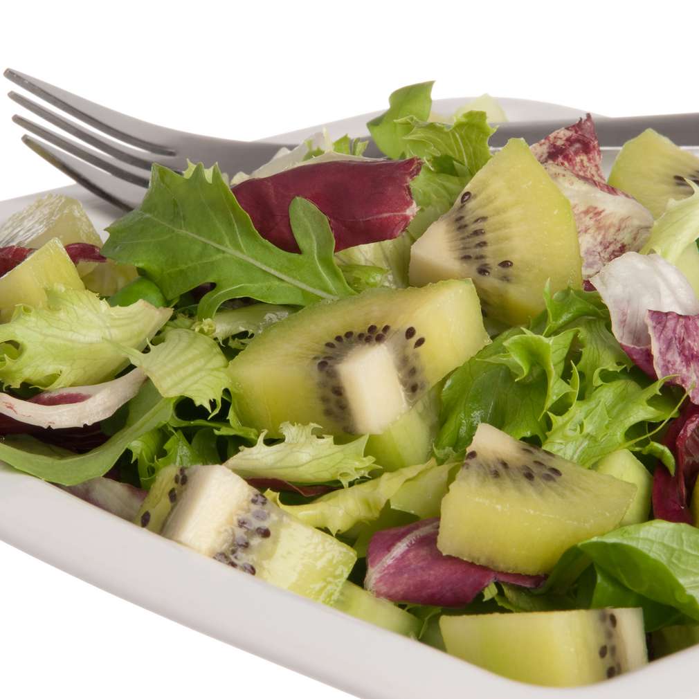 Salată de rucola și kiwi Salată de rucola și kiwi