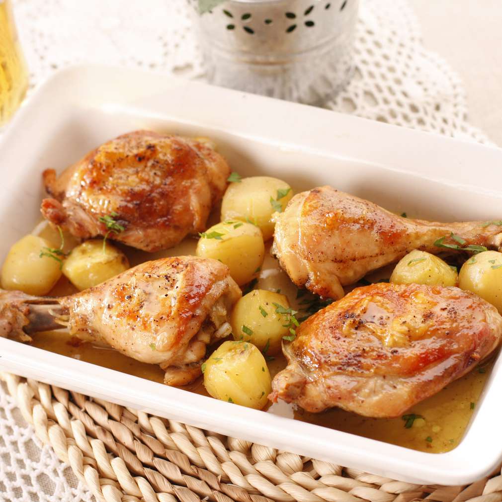 Imaginea rețetei Pui cu bere și curry Imaginea rețetei Pui cu bere și curry