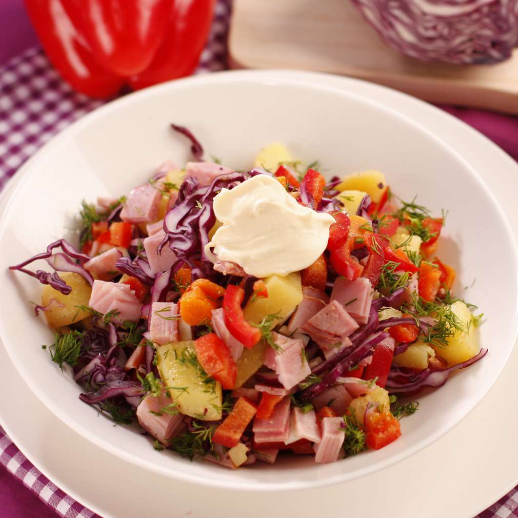 Salată cu varză roșie Salată cu varză roșie
