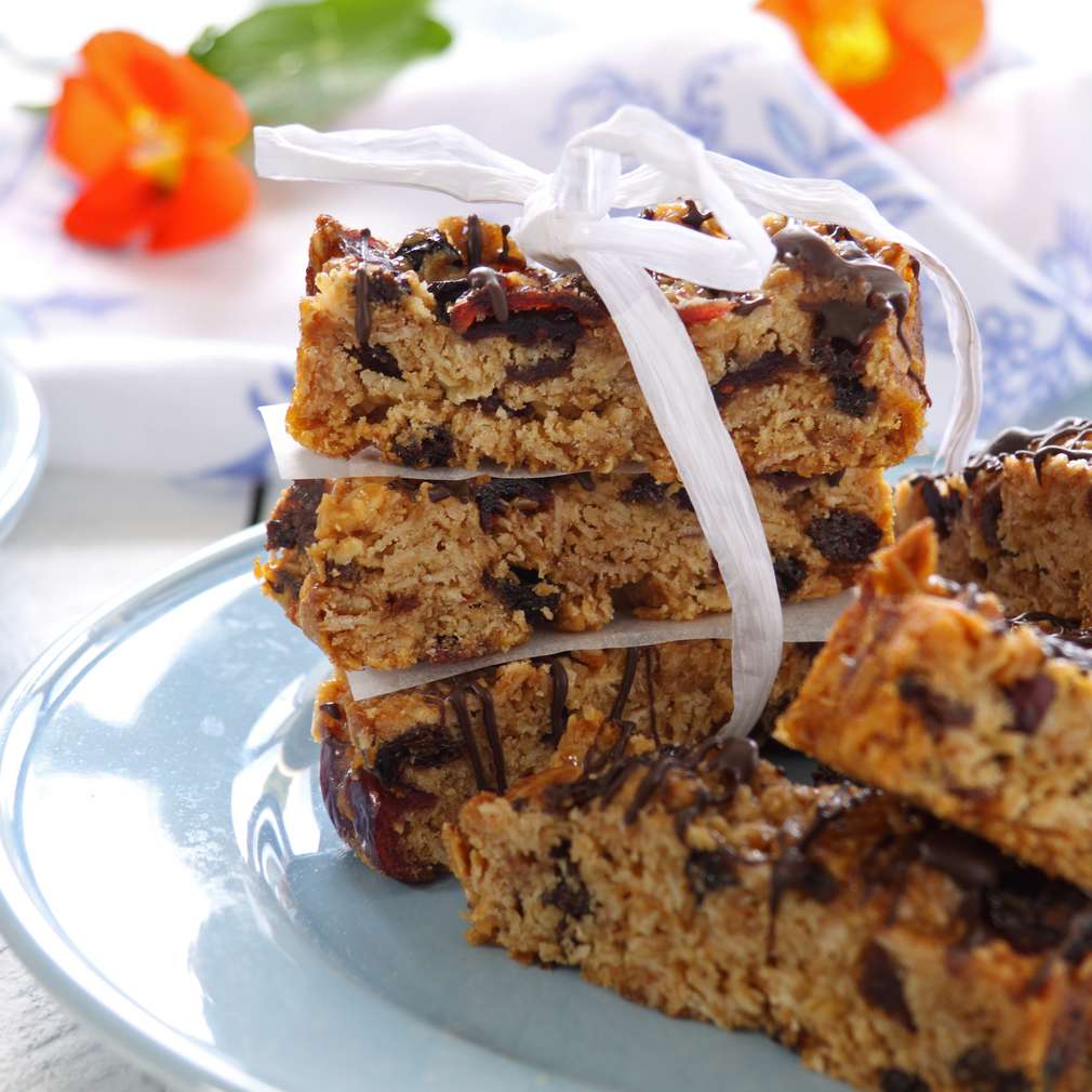 Prăjitură cu muesli Prăjitură cu muesli