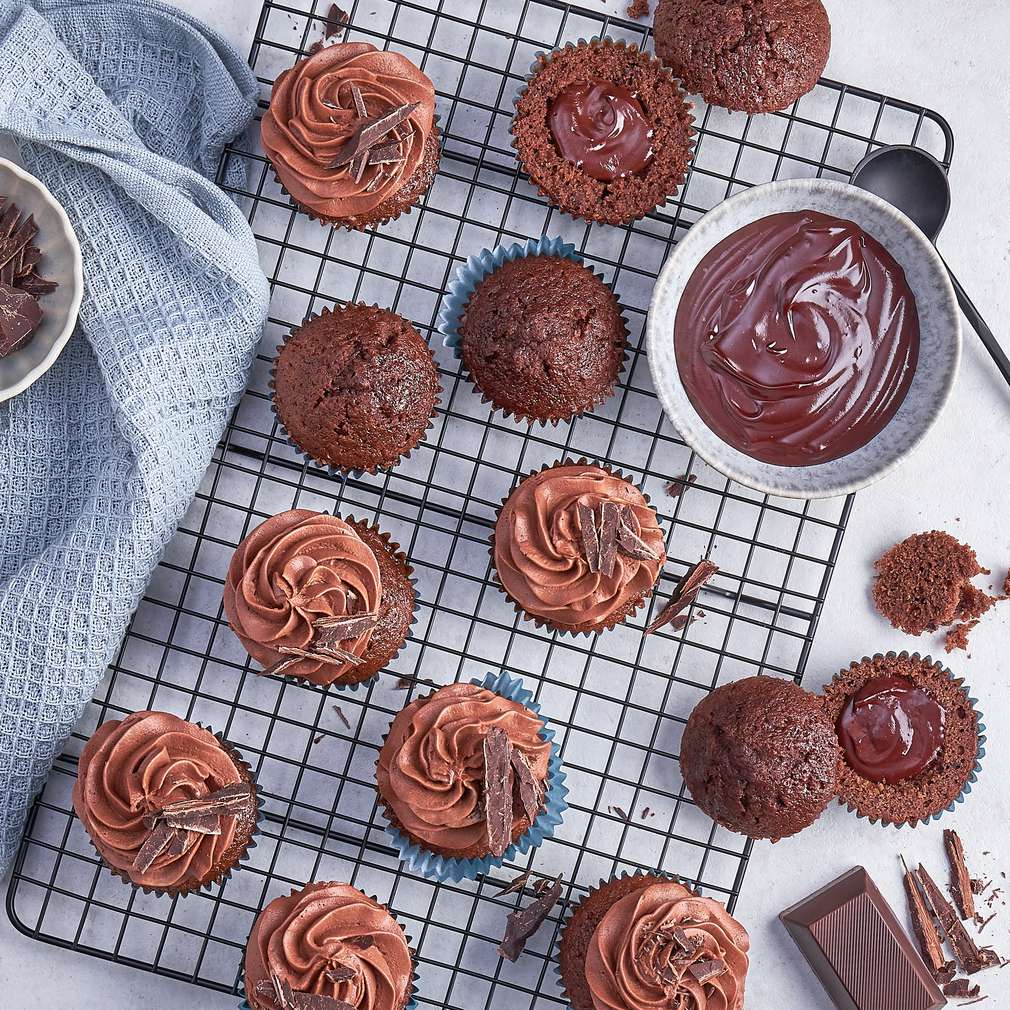 Abbildung des Rezepts Double Chocolate Cupcakes