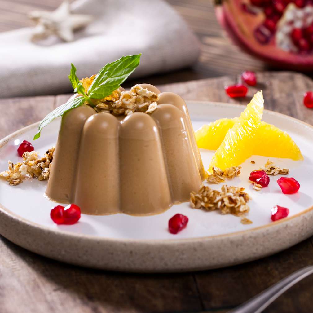 Abbildung des Rezepts Veganer Kaffeepudding mit Haferflocken Abbildung des Rezepts Veganer Kaffeepudding mit Haferflocken