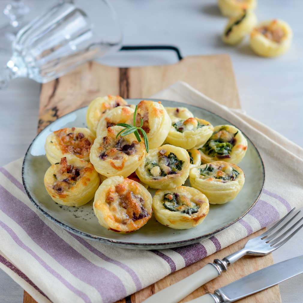 Zobrazenie receptu Mini quiche Zobrazenie receptu Mini quiche