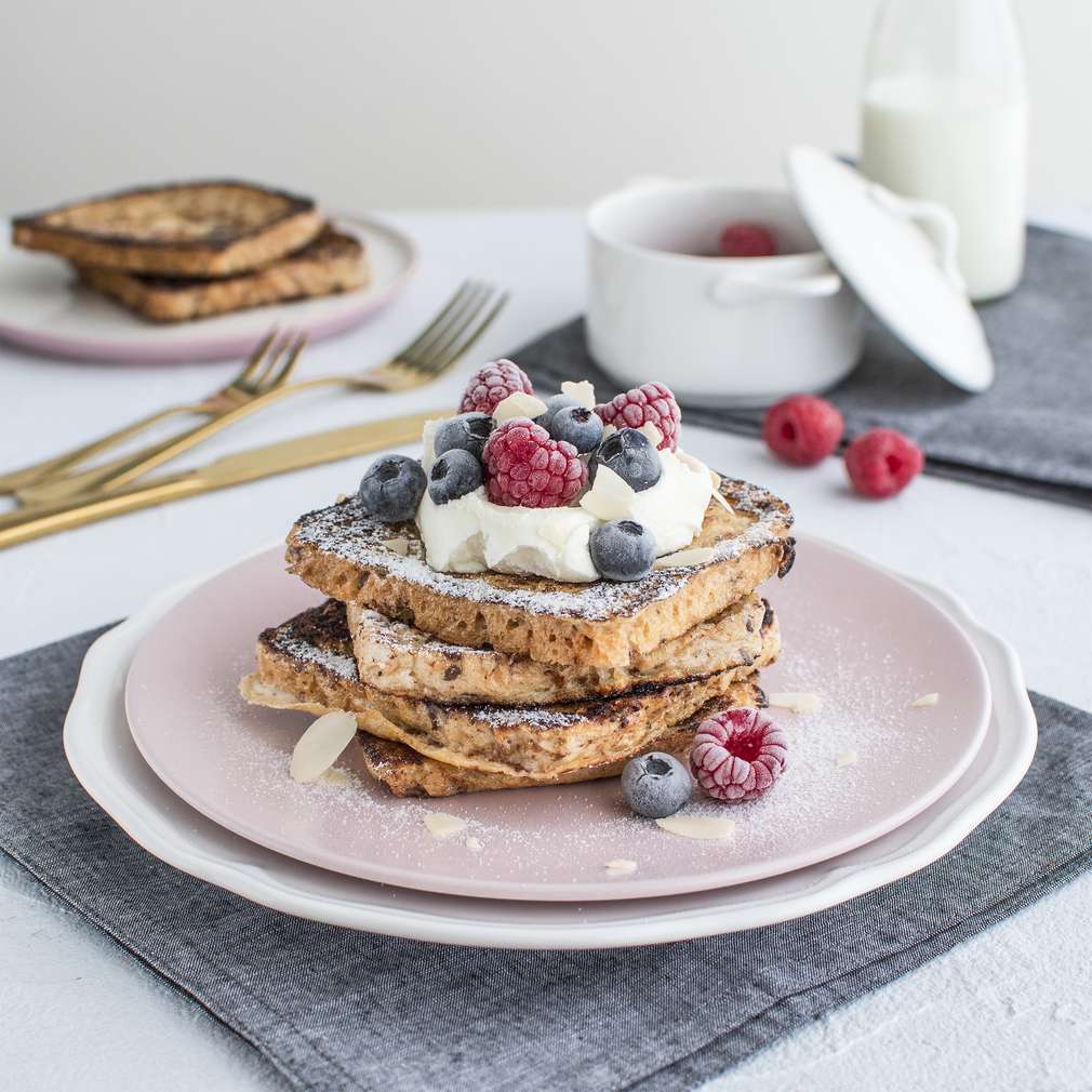 Zobrazenie receptu French toast s ovocím Zobrazenie receptu French toast s ovocím