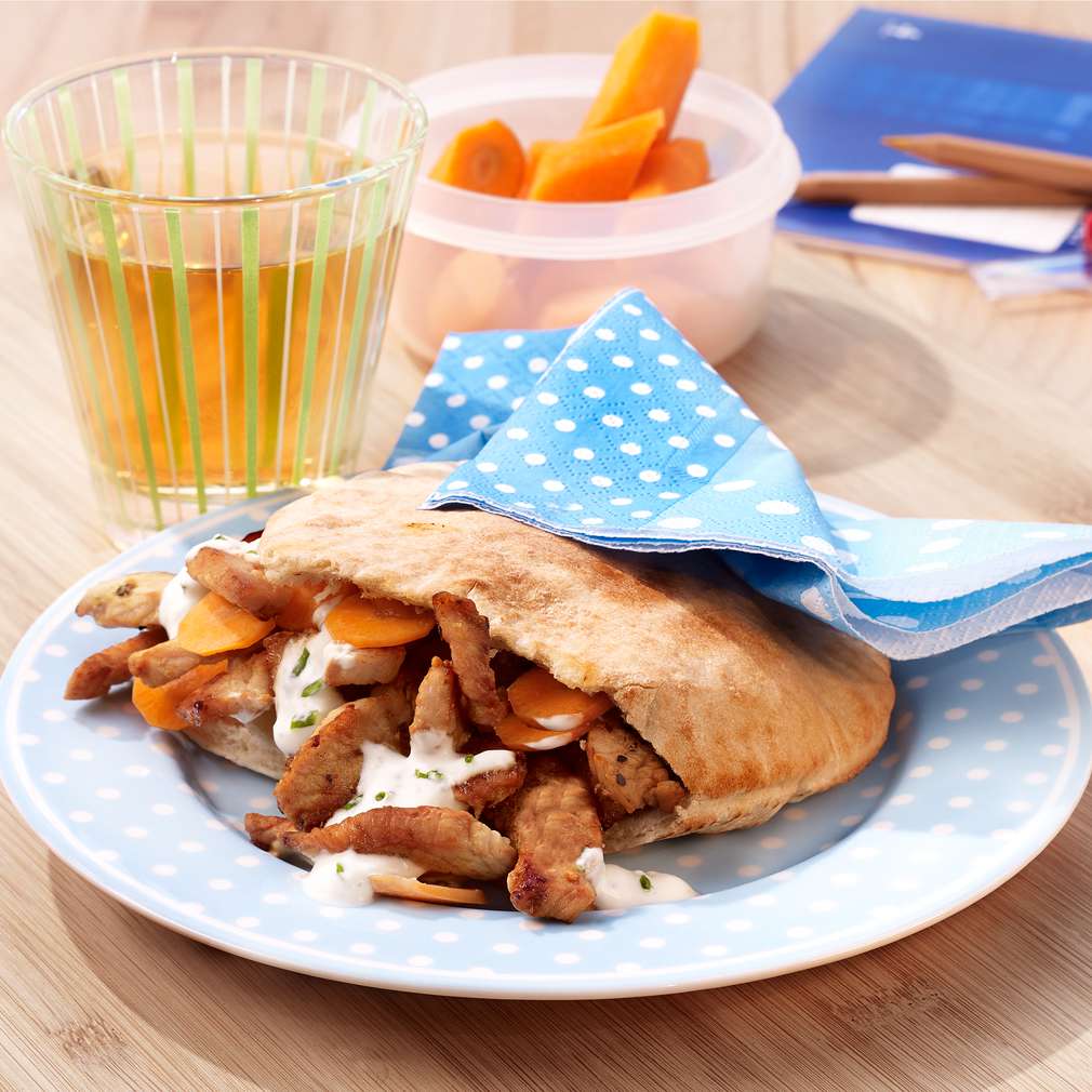 Abbildung des Rezepts Schneller Mittagsdöner Abbildung des Rezepts Schneller Mittagsdöner