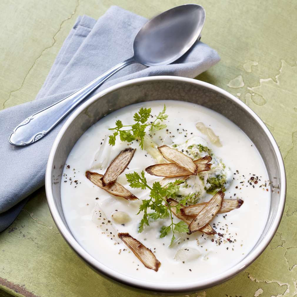 Abbildung des Rezepts Spargel-Creme-Suppe Abbildung des Rezepts Spargel-Creme-Suppe