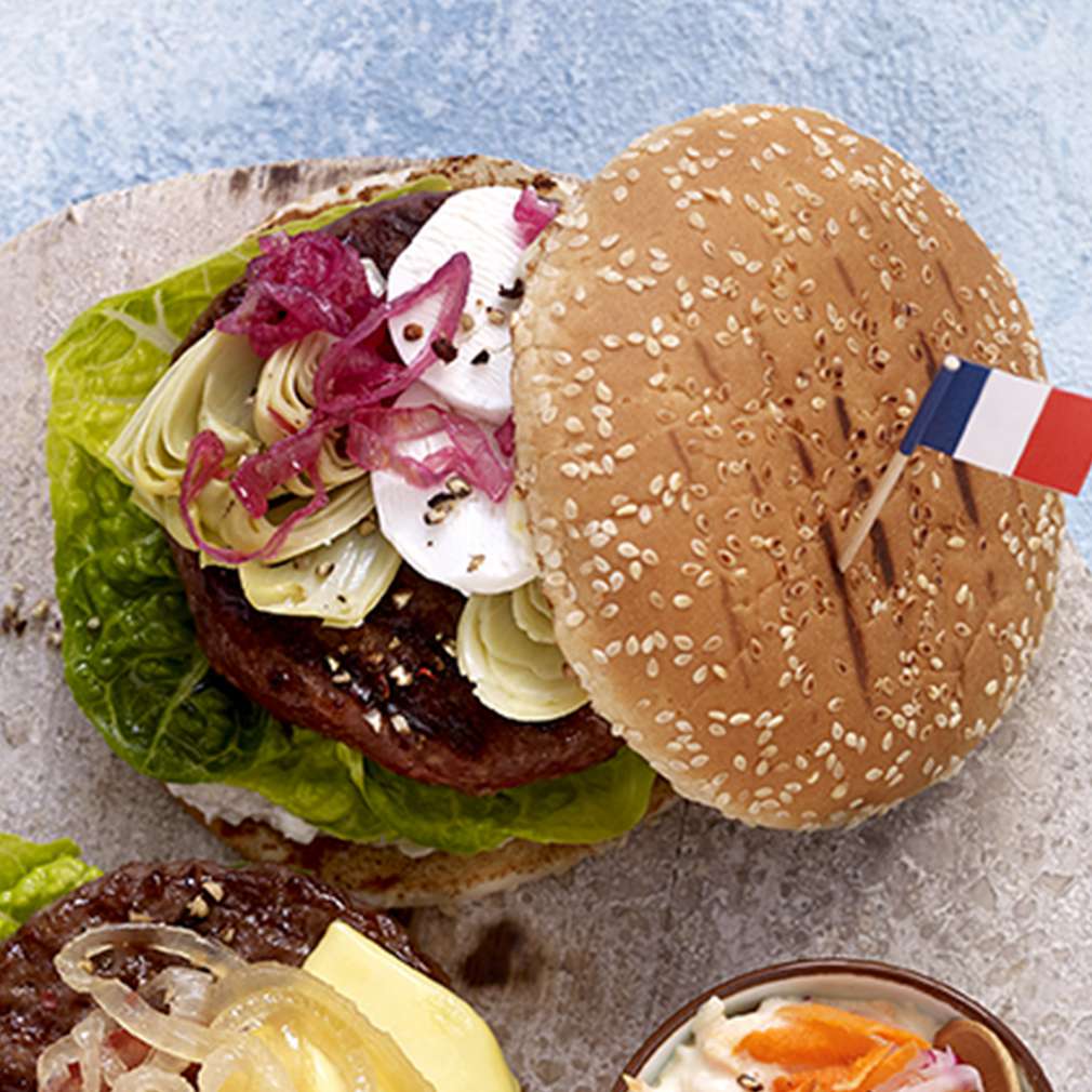 Abbildung des Rezepts Französische Bistro-Burger