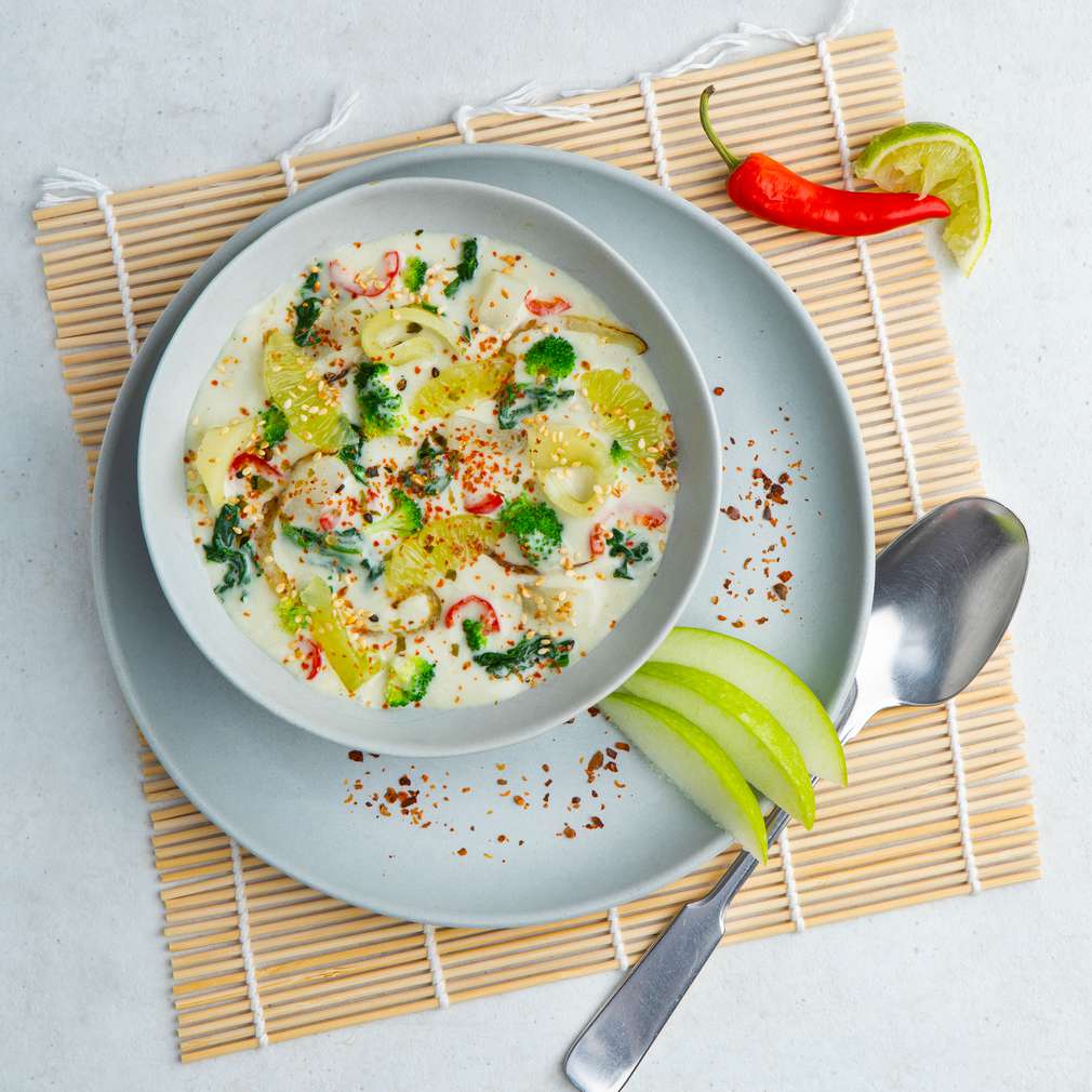 Zobrazenie receptu Thajská zelená karí polievka