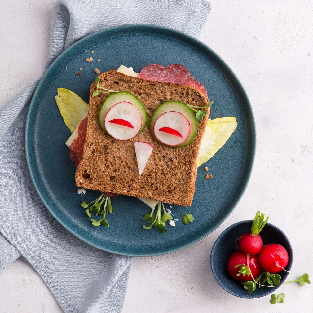Abbildung des Rezepts Eulen-Sandwich Abbildung des Rezepts Eulen-Sandwich