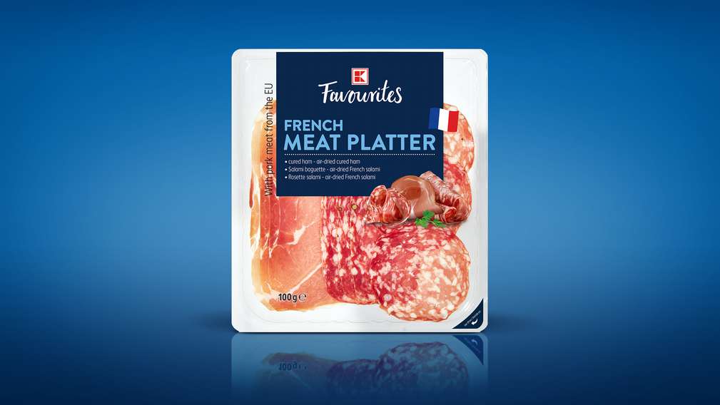 Uživajte u K-Favourites francuskoj plati s narescima. K-Favourites francuska plata s narescima