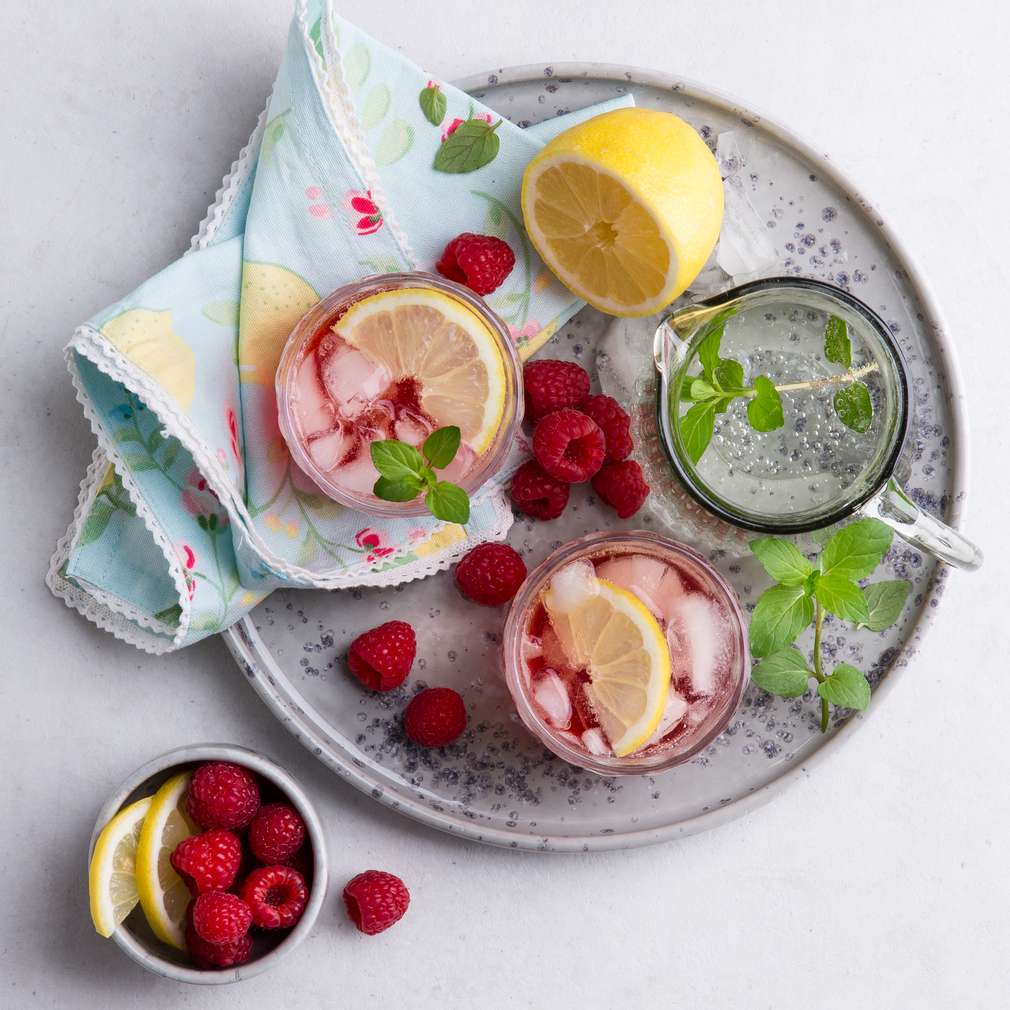 Abbildung des Rezepts Raspberry-Raki Abbildung des Rezepts Raspberry-Raki