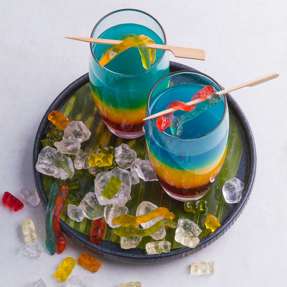 Abbildung des Rezepts Regenbogen-Cocktail