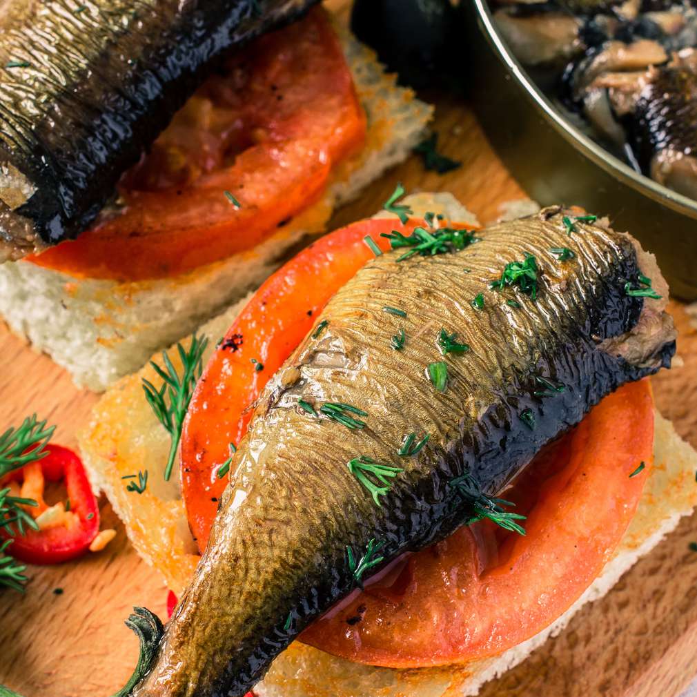 Fotografija recepta Kanapei sa sardinama Fotografija recepta Kanapei sa sardinama