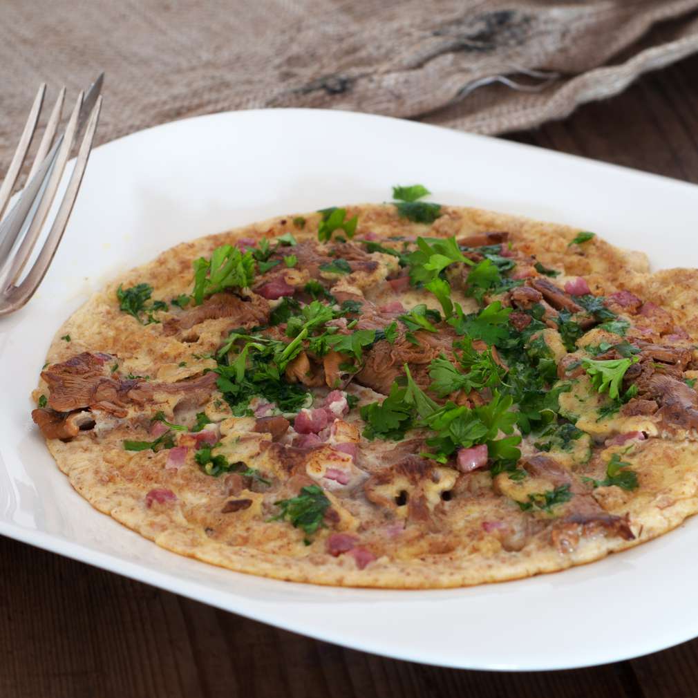 Fotografija recepta Omlet od bukovača Fotografija recepta Omlet od bukovača
