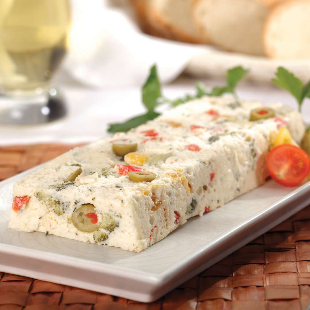 Zdjęcie przepisu Terrina z białego sera Zdjęcie przepisu Terrina z białego sera