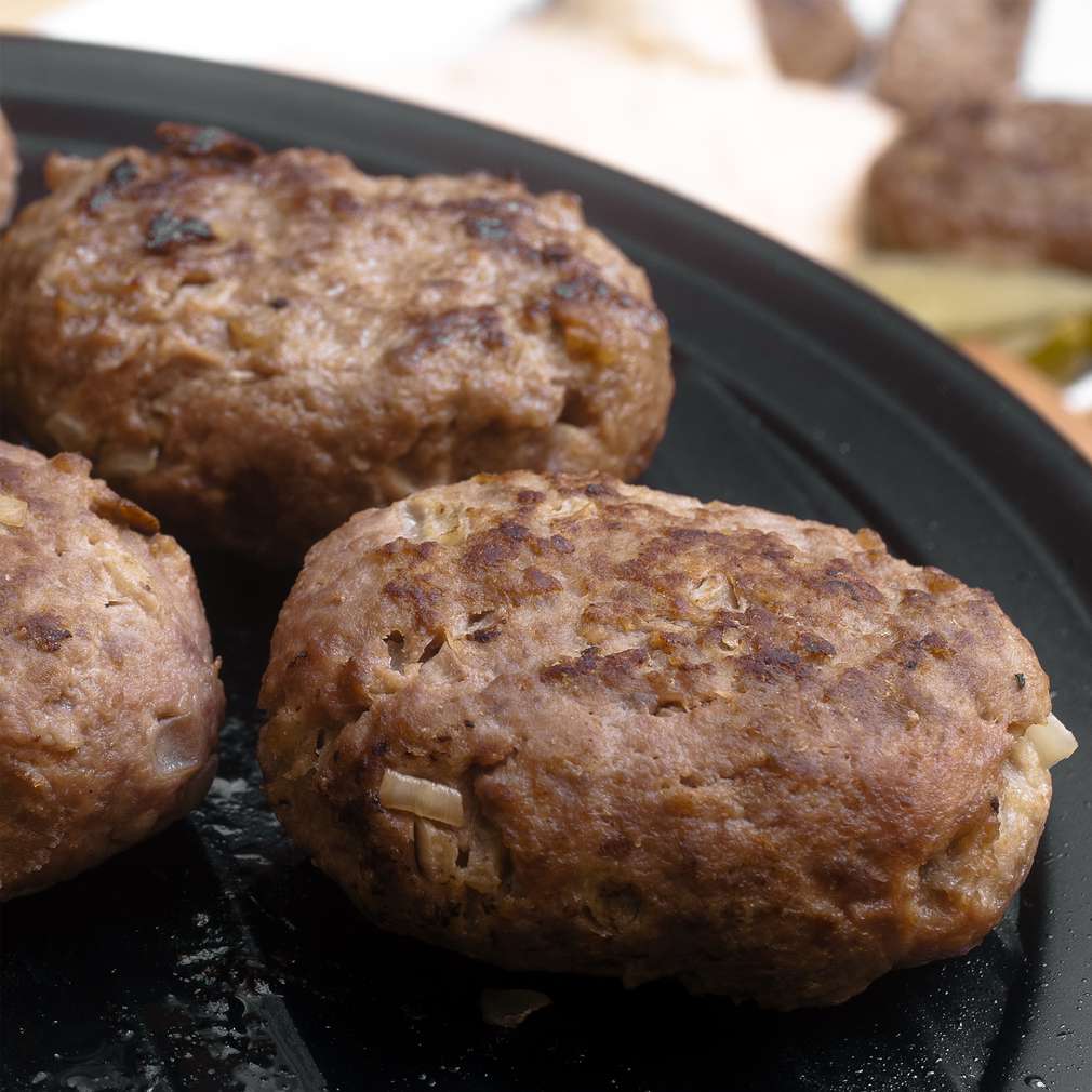 Zdjęcie przepisu Kotlety mielone z grilla Zdjęcie przepisu Kotlety mielone z grilla