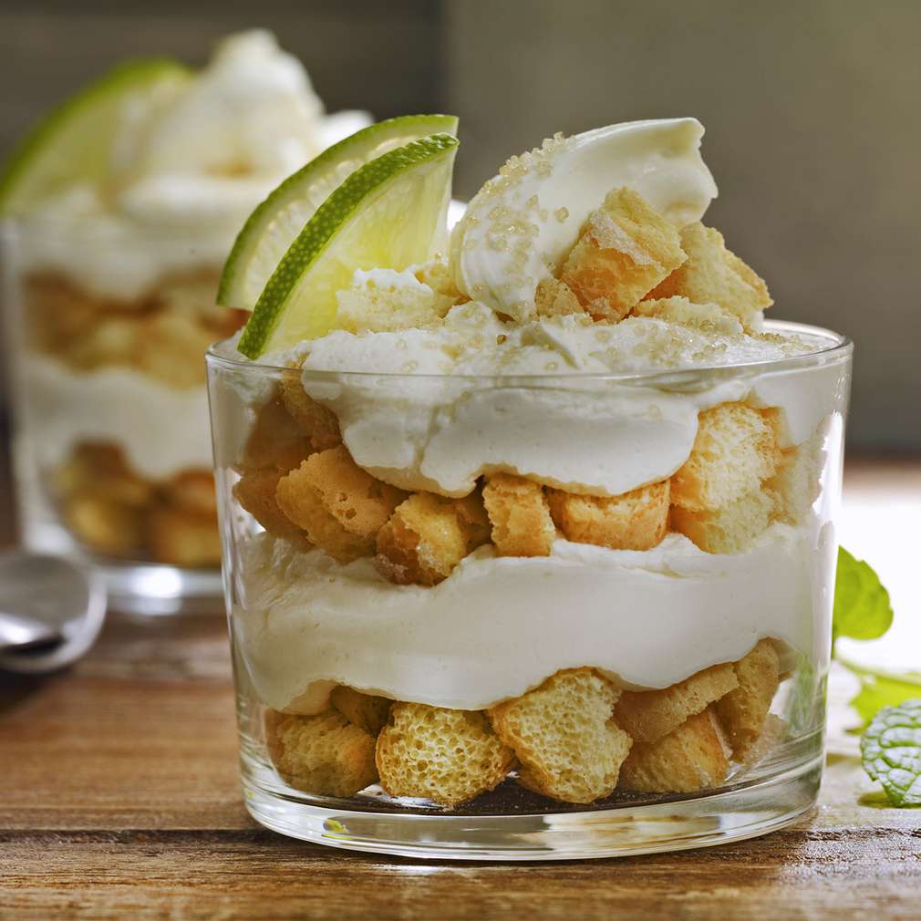 Abbildung des Rezepts Caipirinha-Creme Abbildung des Rezepts Caipirinha-Creme