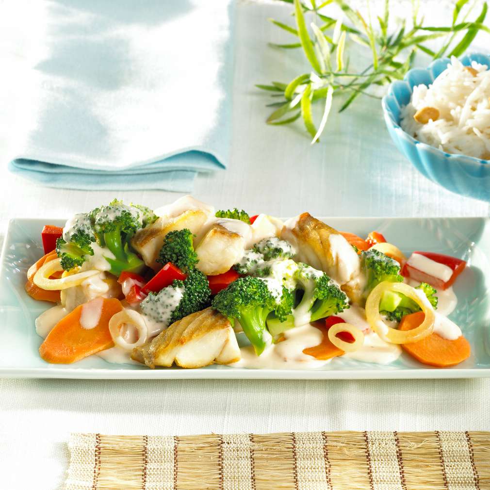 Abbildung des Rezepts Thailändisches Seelachsfilet Abbildung des Rezepts Thailändisches Seelachsfilet