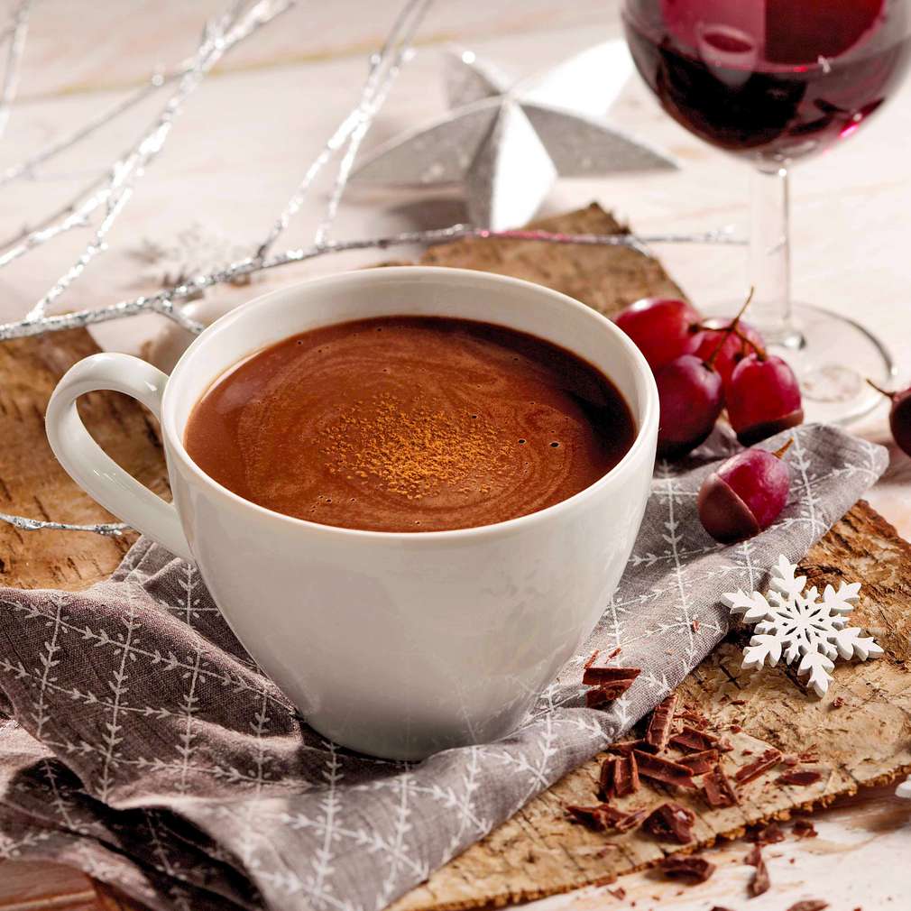 Zobrazenie receptu Horúca čokoláda s červeným vínom