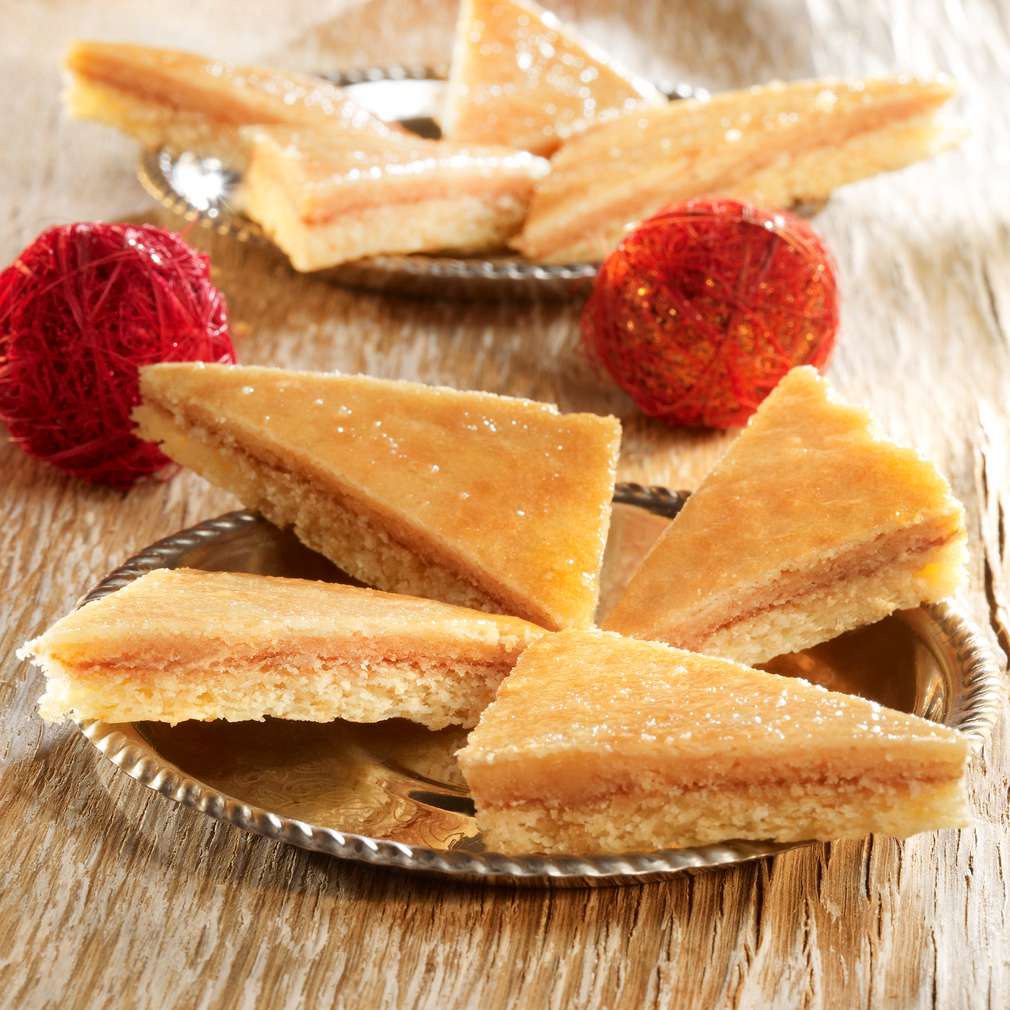 Abbildung des Rezepts Mini-Baumkuchenecken Abbildung des Rezepts Mini-Baumkuchenecken