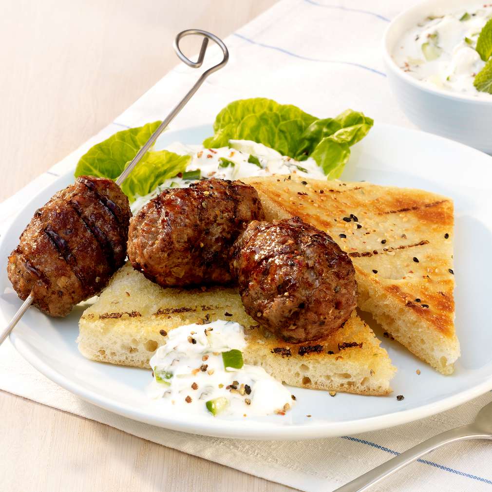 Abbildung des Rezepts Scharfe Kebabspieße Abbildung des Rezepts Scharfe Kebabspieße