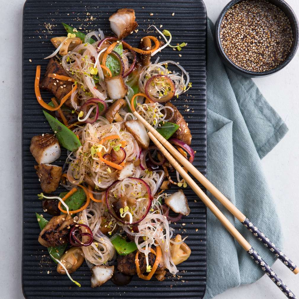 Abbildung des Rezepts Seelachs Asia Abbildung des Rezepts Seelachs Asia