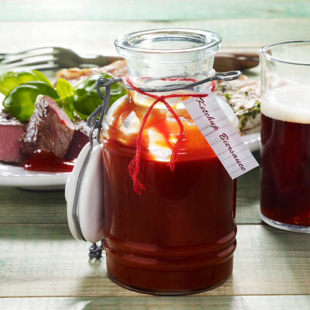 Abbildung des Rezepts Ketchup-Bier-Soße Abbildung des Rezepts Ketchup-Bier-Soße