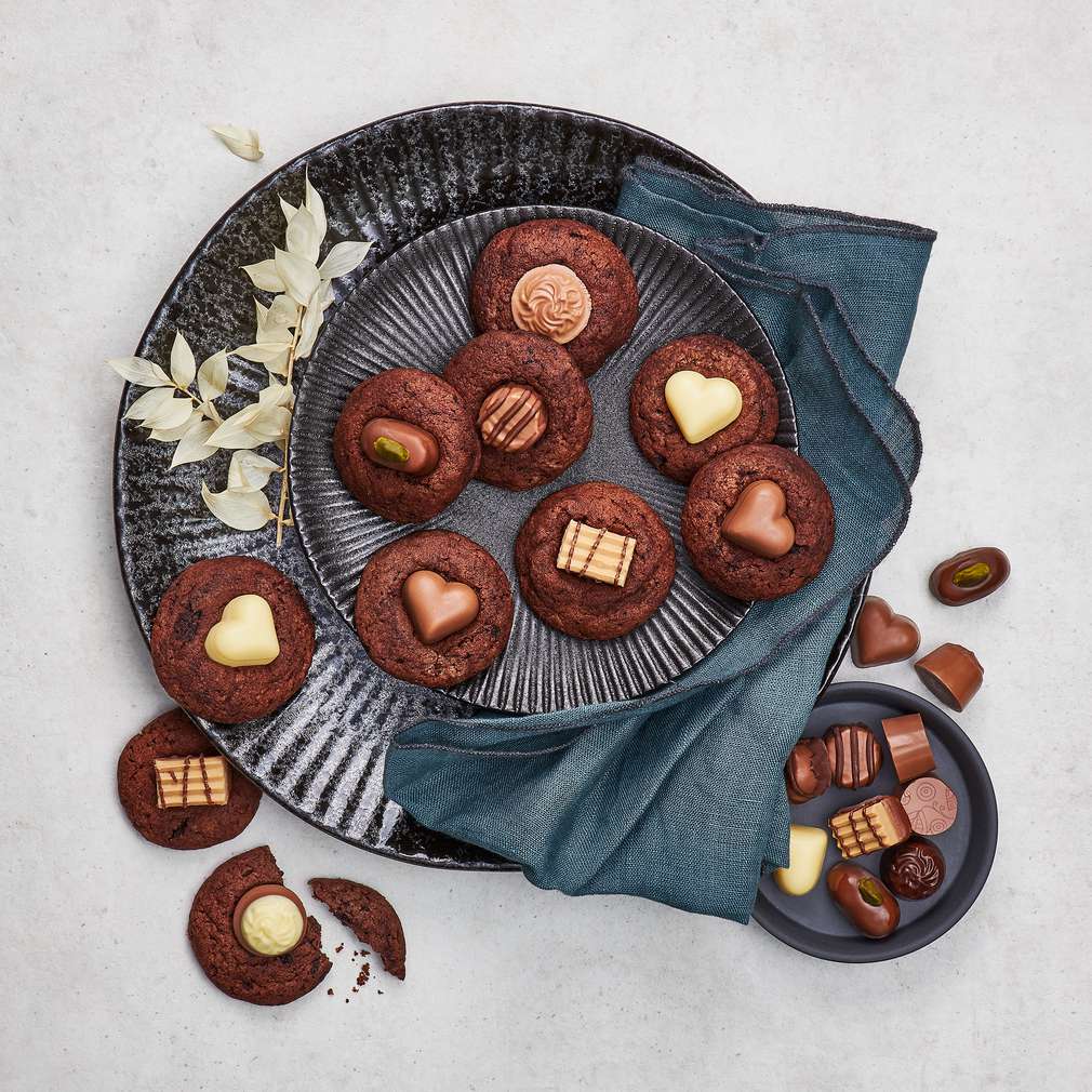 Abbildung des Rezepts Chocolate Kiss Cookies