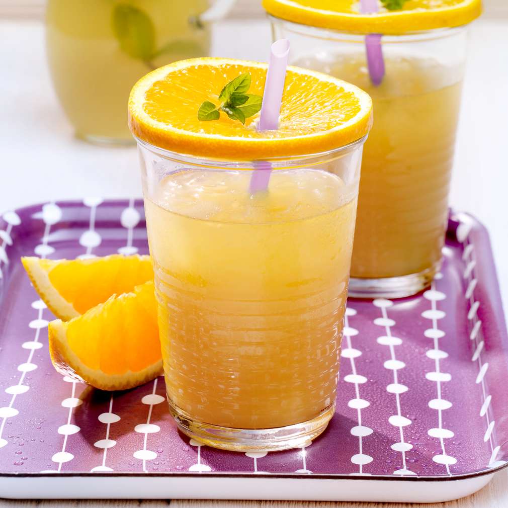 Abbildung des Rezepts Orangen-Eistee Abbildung des Rezepts Orangen-Eistee
