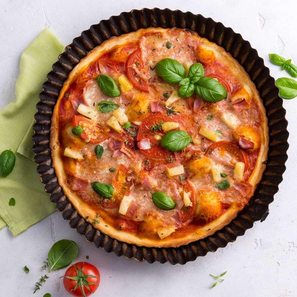 Abbildung des Rezepts Pizza Hawaii Abbildung des Rezepts Pizza Hawaii