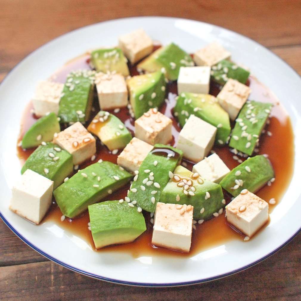 Avokádo s tofu