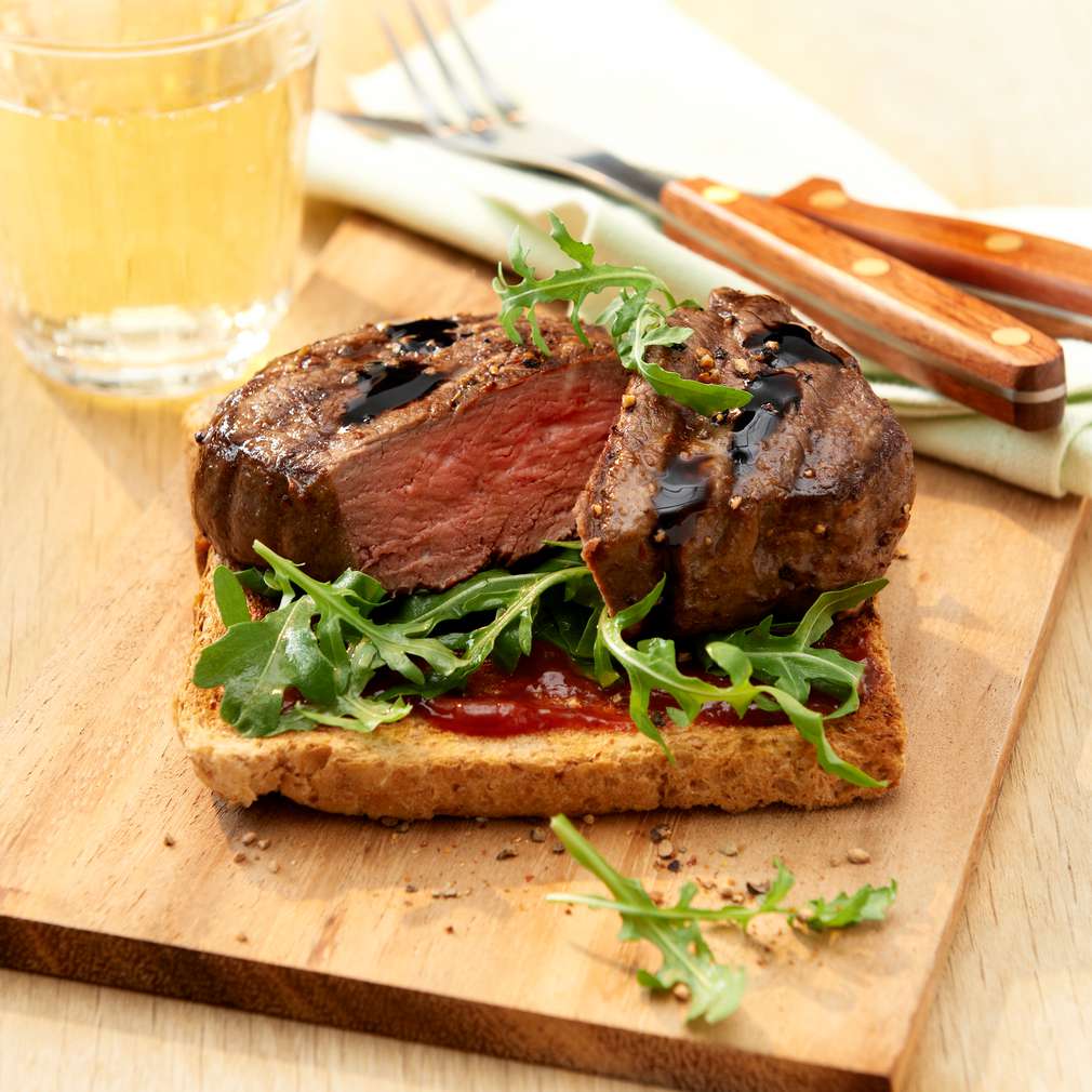 Zobrazenie receptu Steak na toastovom chlebe Zobrazenie receptu Steak na toastovom chlebe