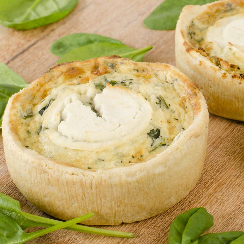 Tarte cu spanac și brânză de capră Tarte cu spanac și brânză de capră