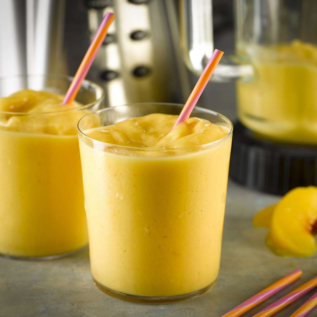 Smoothie de piersici Smoothie de piersici
