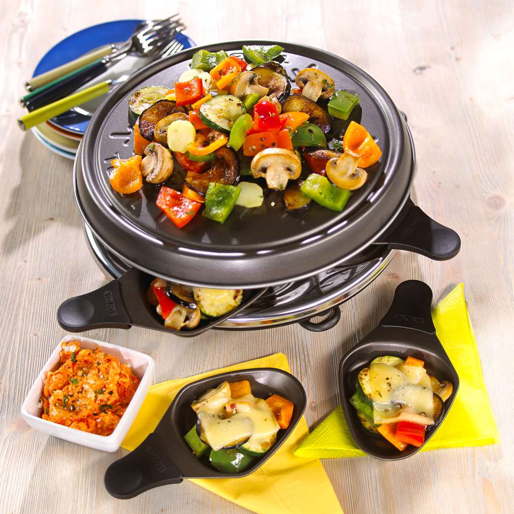 Abbildung des Rezepts Grillgemüse-Raclette Abbildung des Rezepts Grillgemüse-Raclette