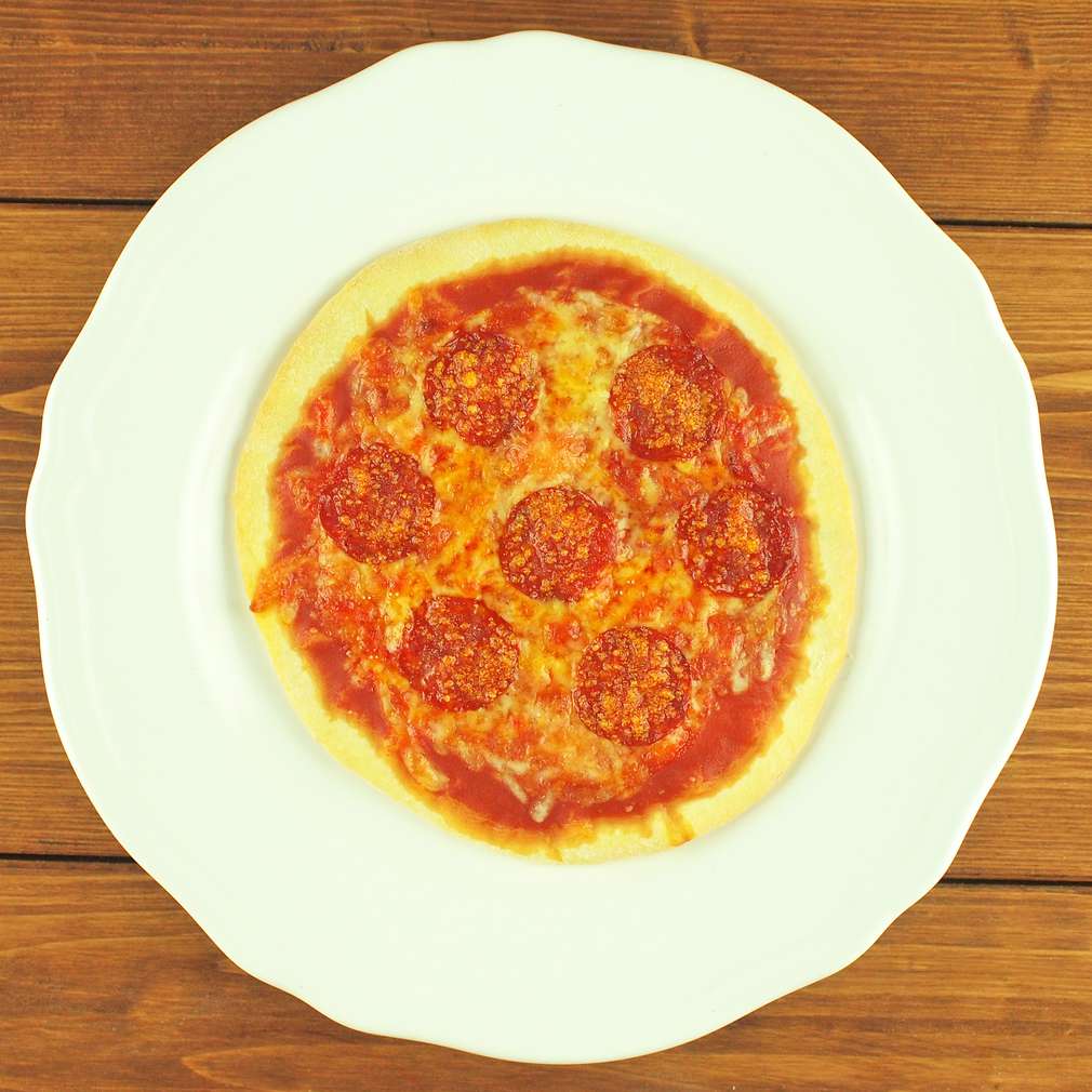Rychlá mini pizza pepperoni