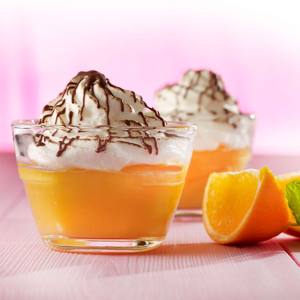 Abbildung des Rezepts Orangenpudding