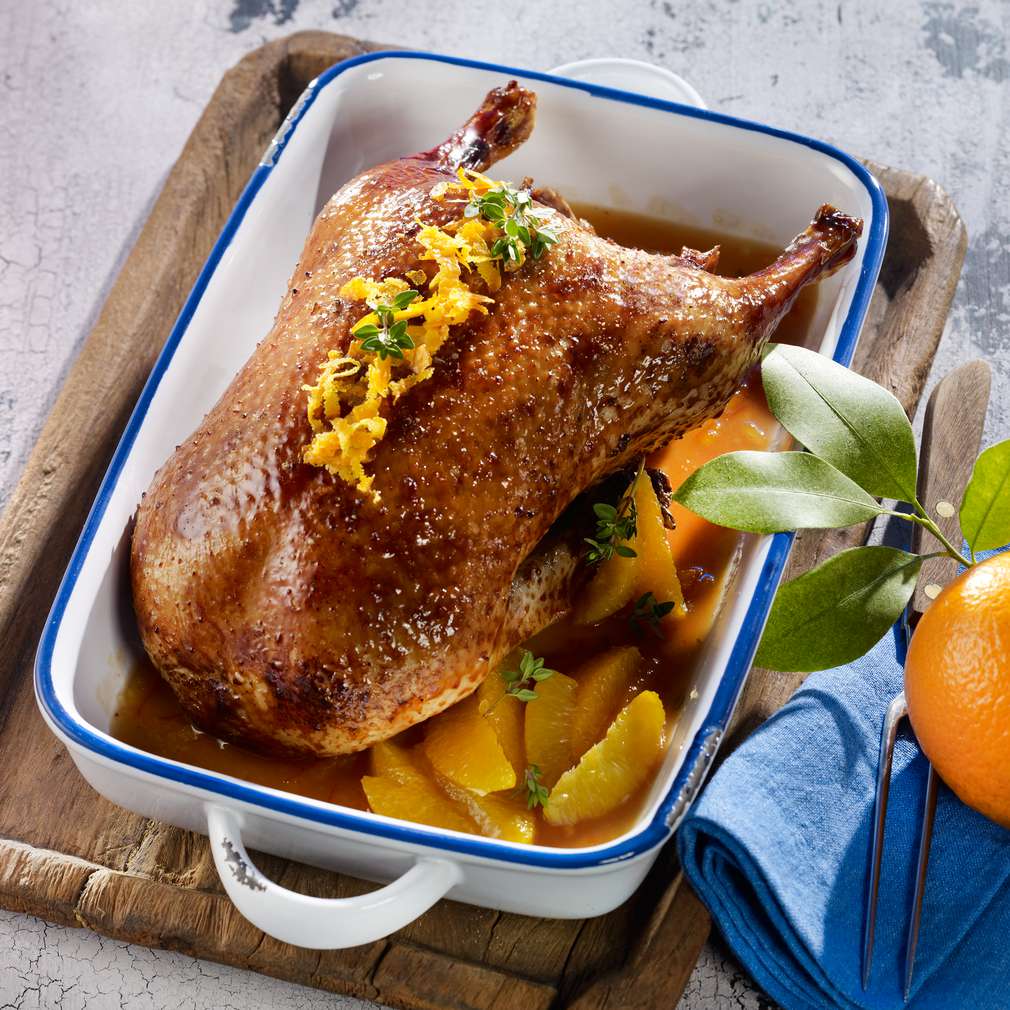 Abbildung des Rezepts Ente à l'Orange Abbildung des Rezepts Ente à l'Orange