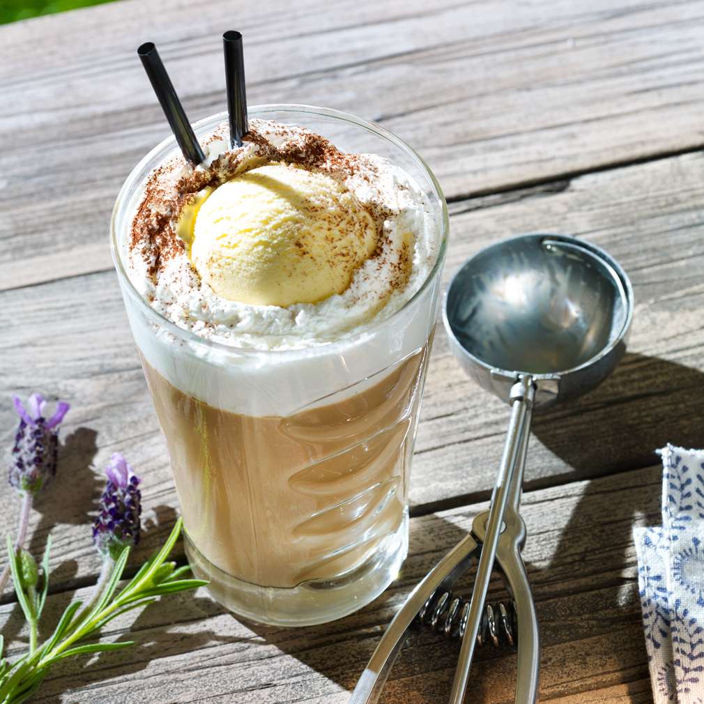 Abbildung des Rezepts Schokoladiger Eiskaffee