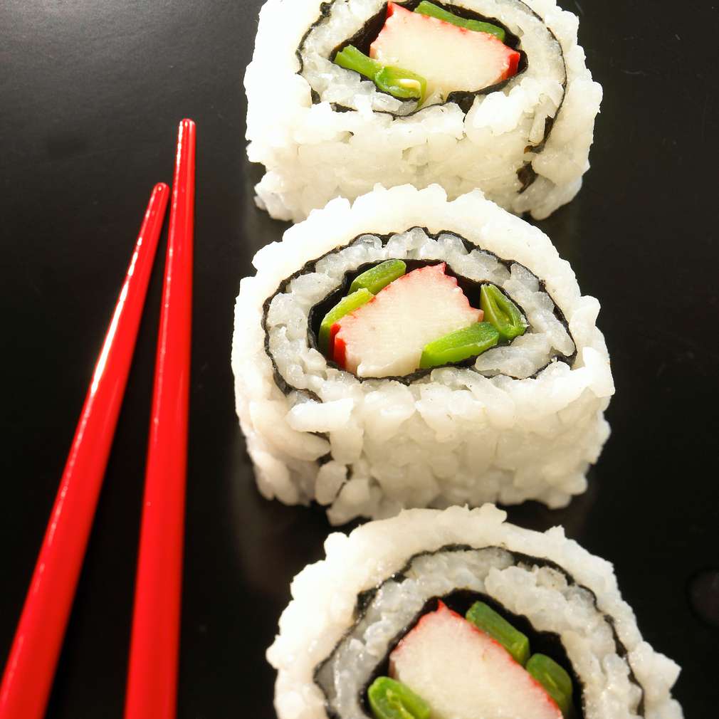 Surimi maki sushi