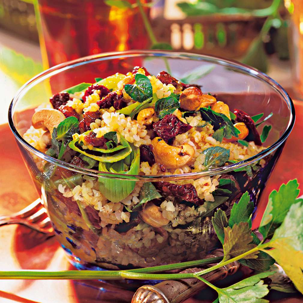 Abbildung des Rezepts Orientalischer Bulgursalat Abbildung des Rezepts Orientalischer Bulgursalat