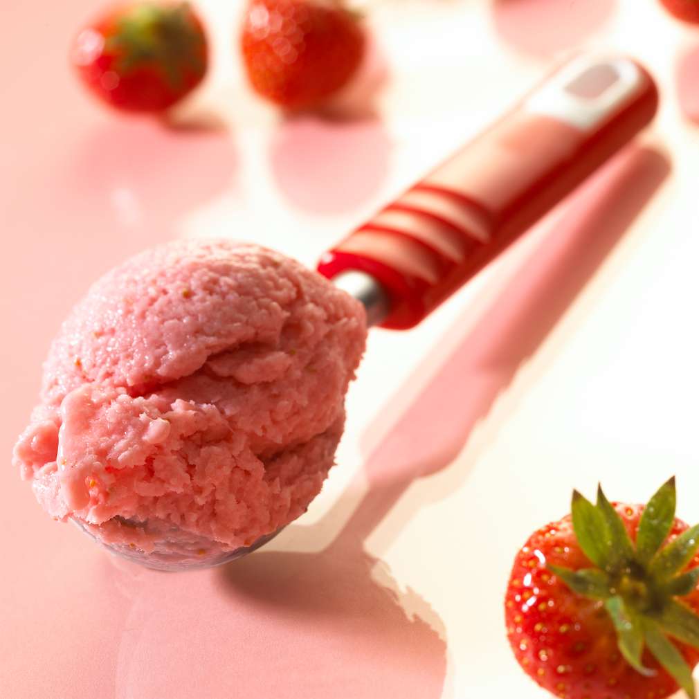 Abbildung des Rezepts Joghurt-Erdbeer-Eis