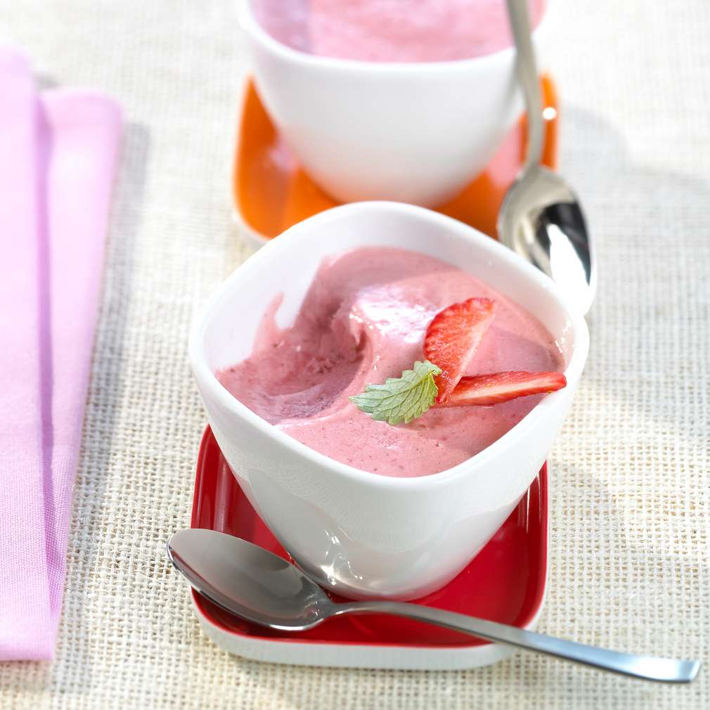 Abbildung des Rezepts Erdbeer-Joghurt-Parfait