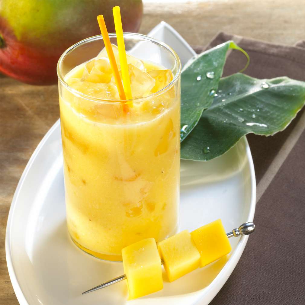 Abbildung des Rezepts Mango-Bananen-Smoothie