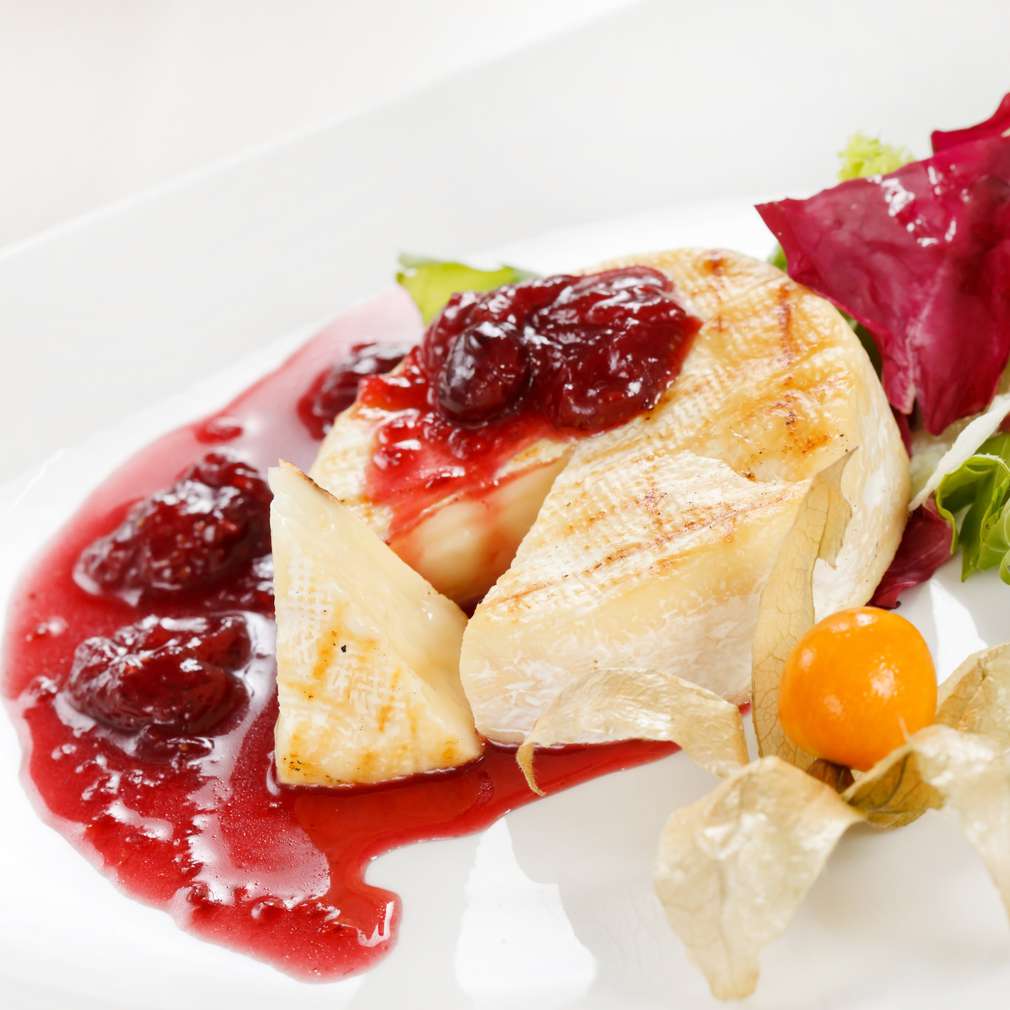 Camembert cu dulceață Camembert cu dulceață