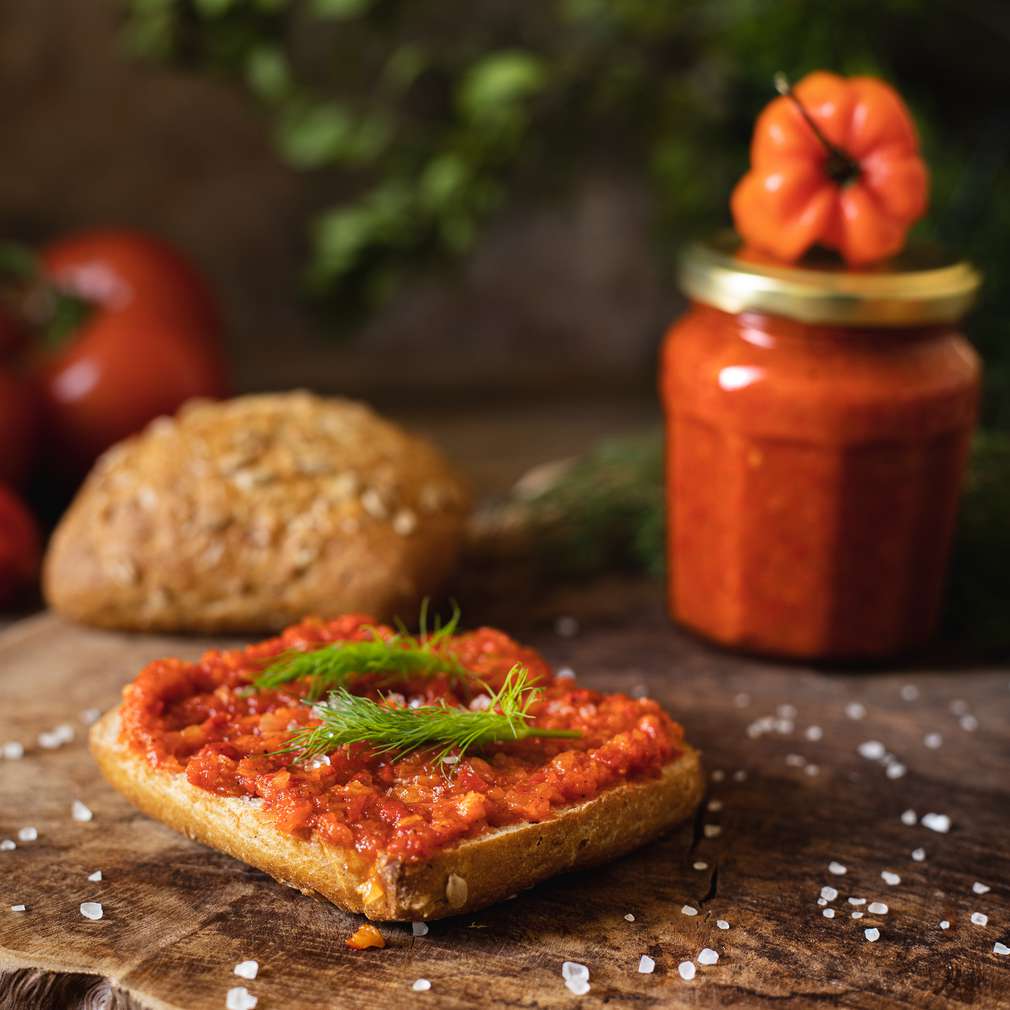 Zobrazenie receptu Domáca Harisa (Ajvar) Zobrazenie receptu Domáca Harisa (Ajvar)