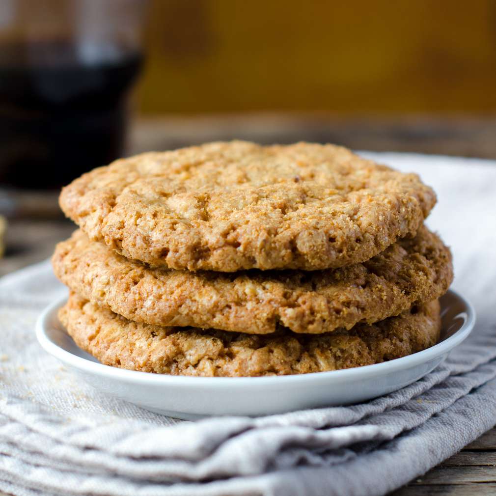 Biscuiți de casă cu migdale Biscuiți de casă cu migdale