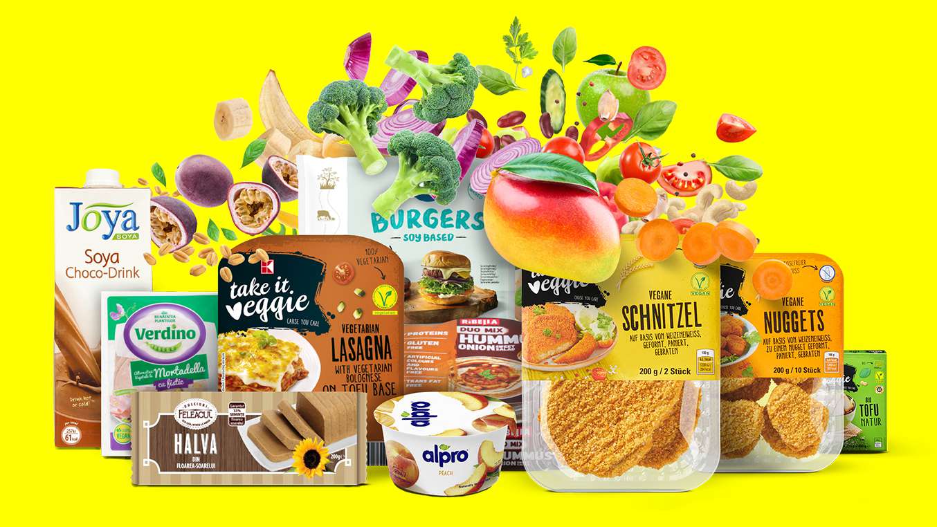 Produse vegane si vegetariene Kaufland