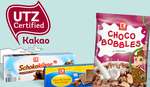 Шоколадовите продукти с марката K-Classic, сертифицирани по UTZ, допринасят за щадящо околната среда добиване на какао. Шоколадови продукти с марката K-Classic