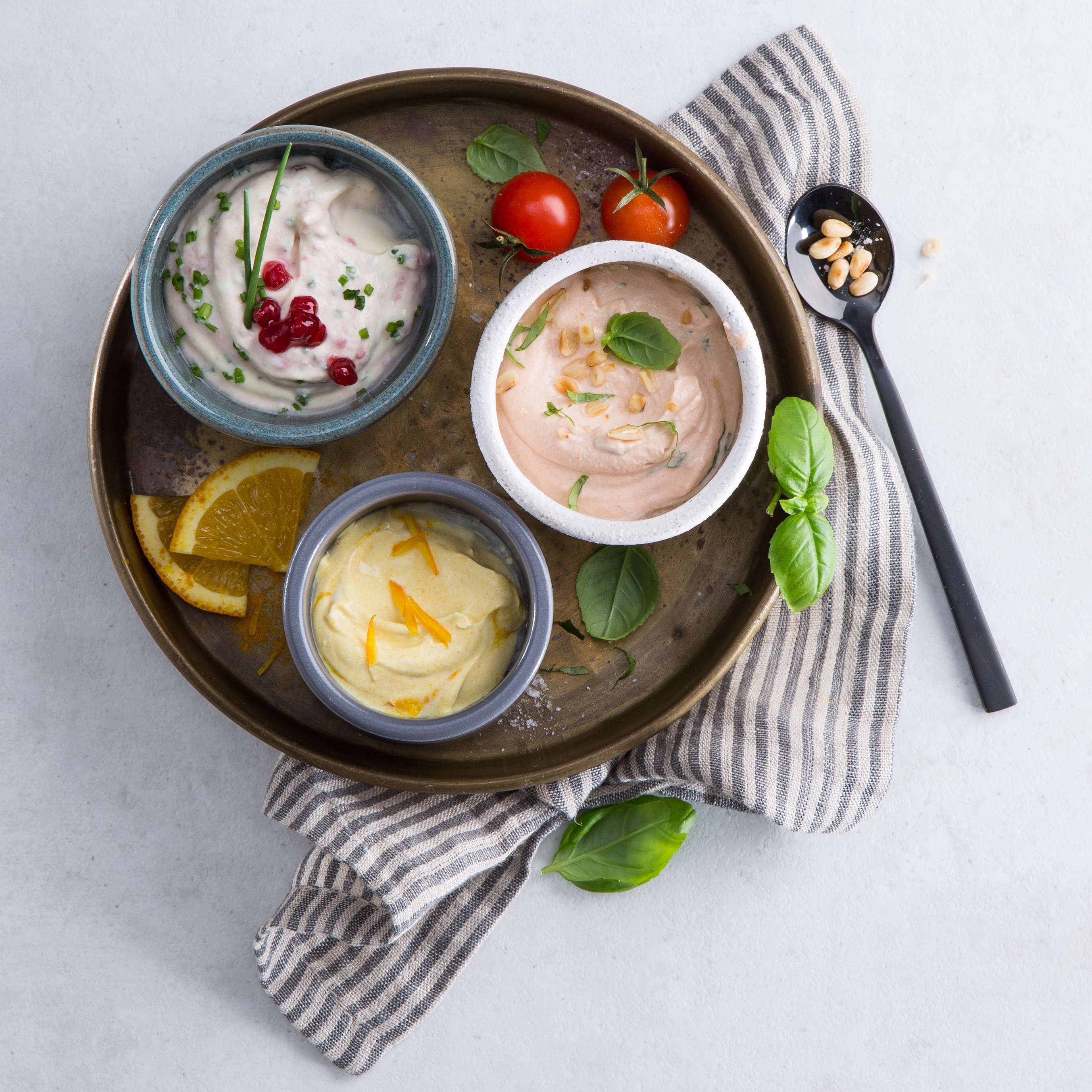 Rezept für Dreierlei Joghurt-Dip | Kaufland